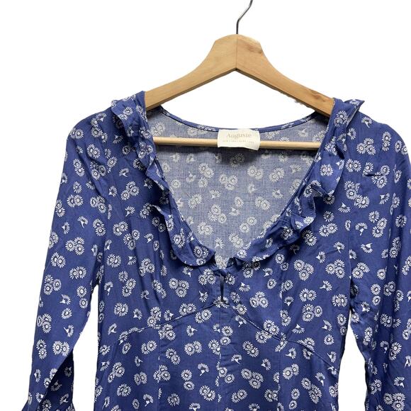 Auguste the Label 'Mae Devine' Blue Mini Dress size 2 - Picture 4 of 9